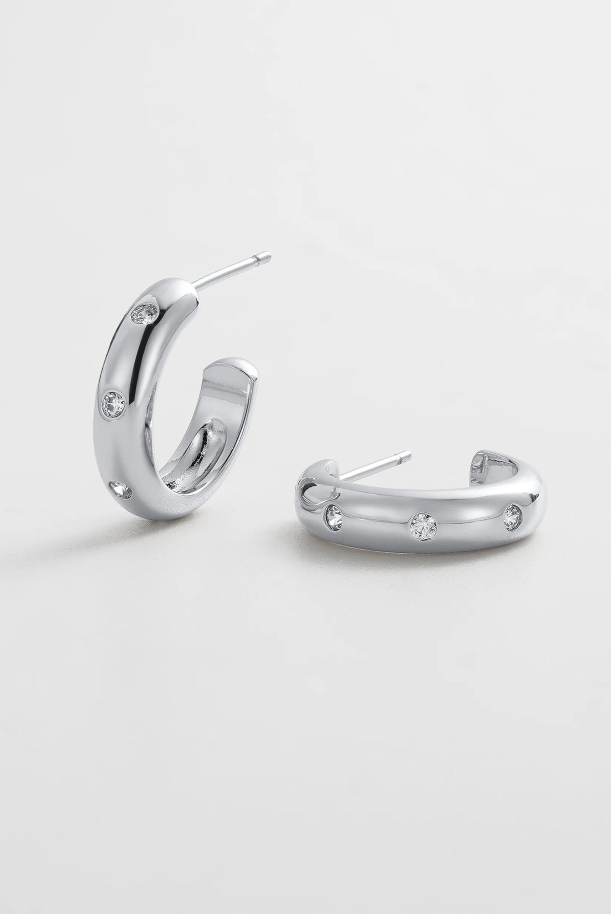 Zafino 7799 Talia Hoop - Silver Earrings