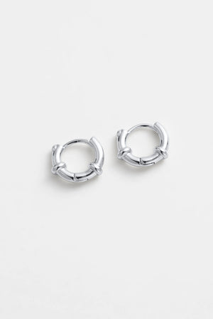 ZAFINO 7801 Tessa Huggie - Silver