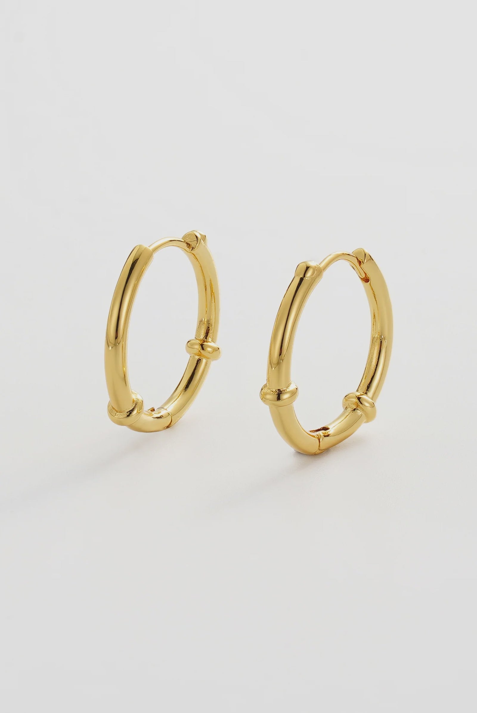ZAFINO Tessa Gold hoop earrings