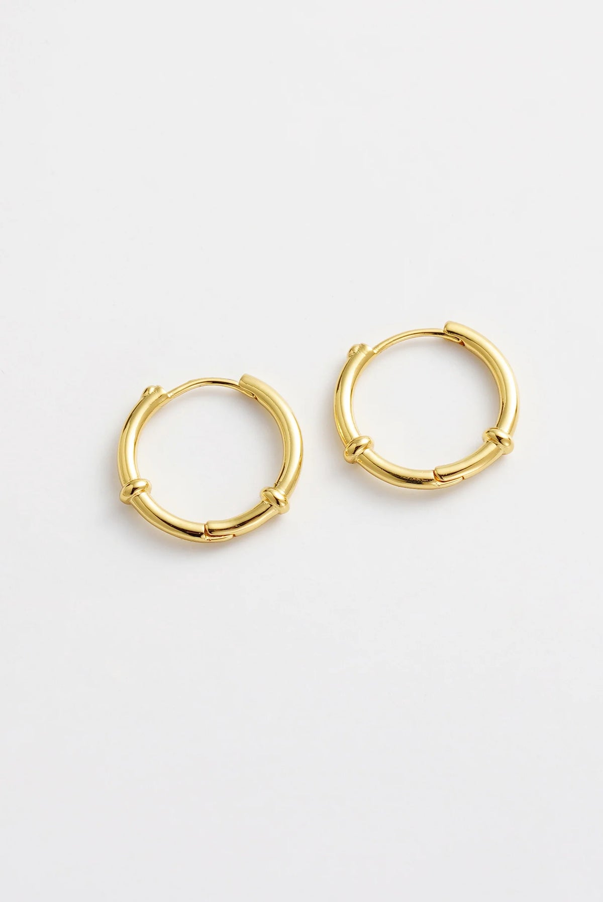 ZAFINO Tessa Gold hoop earrings
