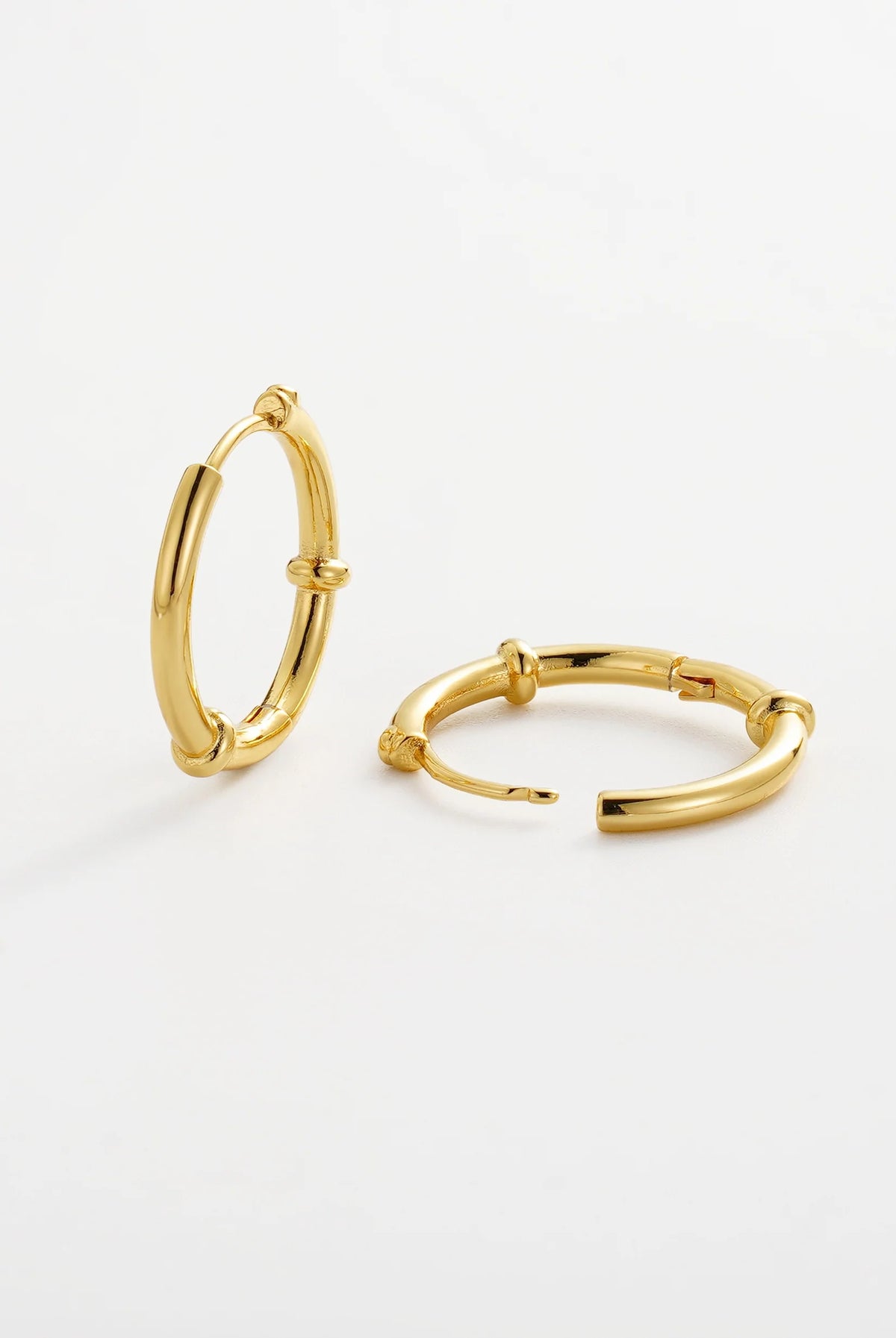 ZAFINO Tessa Gold hoop earrings