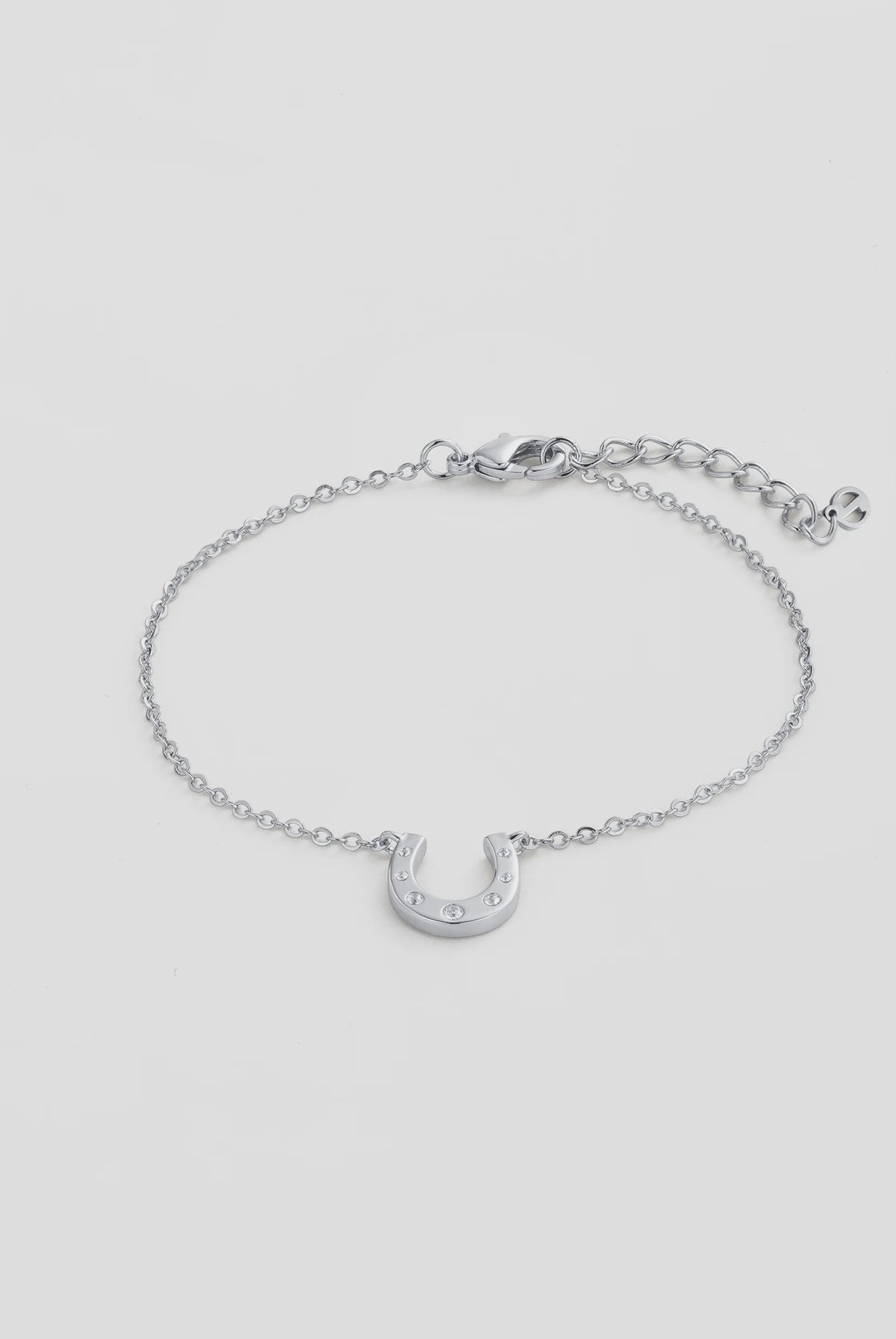 ZAFINO Lucky Silver bracelet with a horseshoe charm 7813
