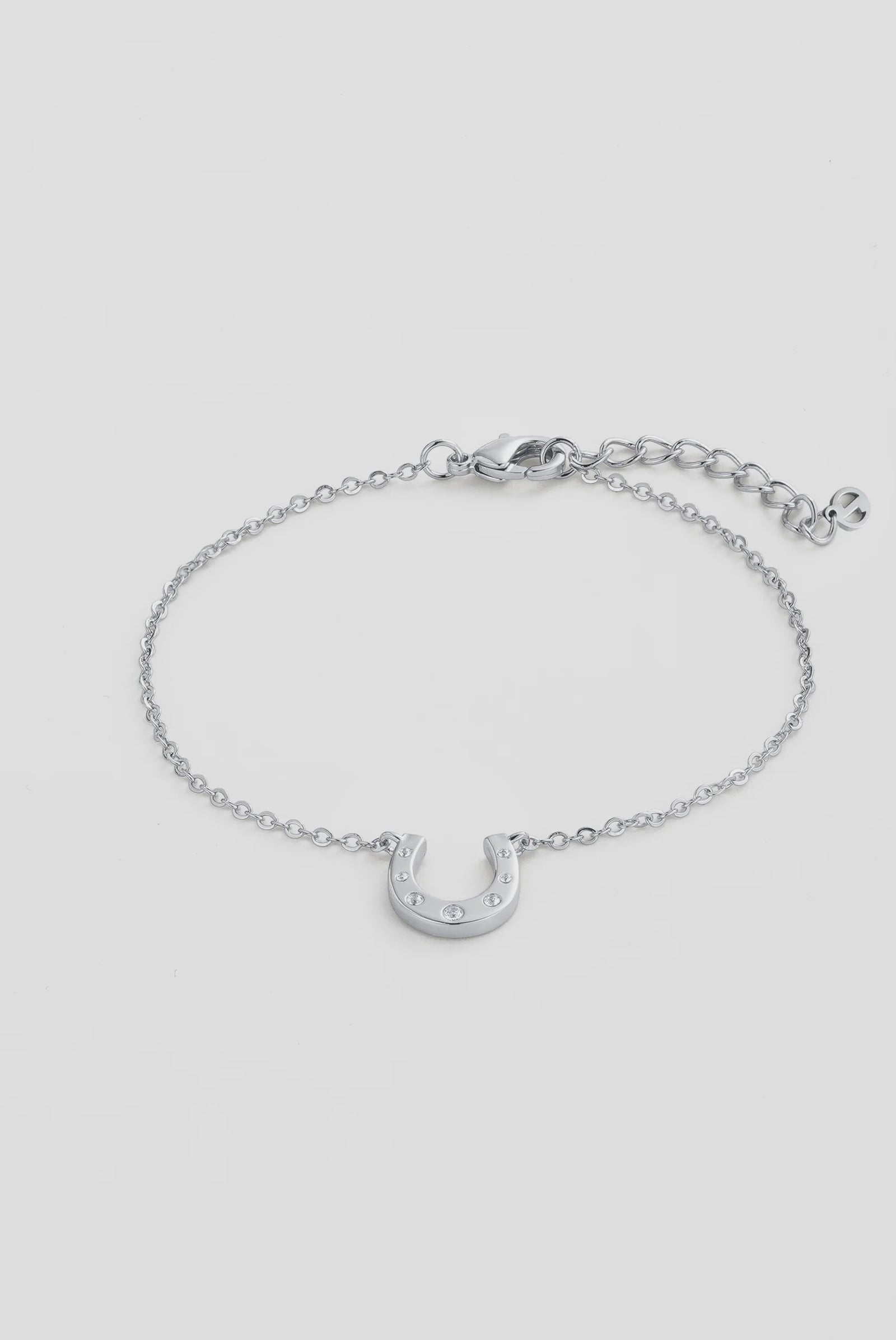 ZAFINO Lucky Silver bracelet with a horseshoe charm 7813