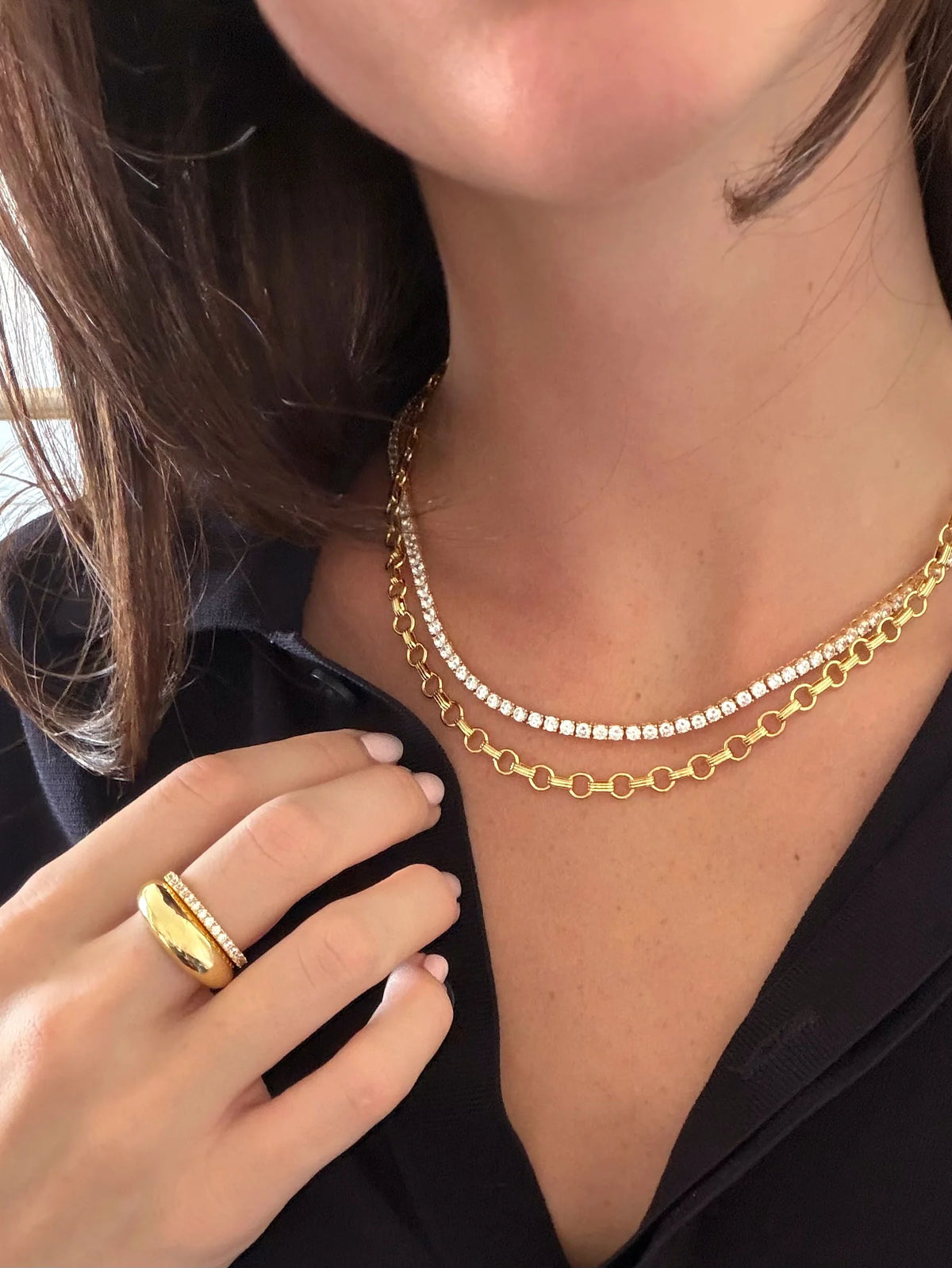 ZAFINO 7817 Clara Necklace - Silver