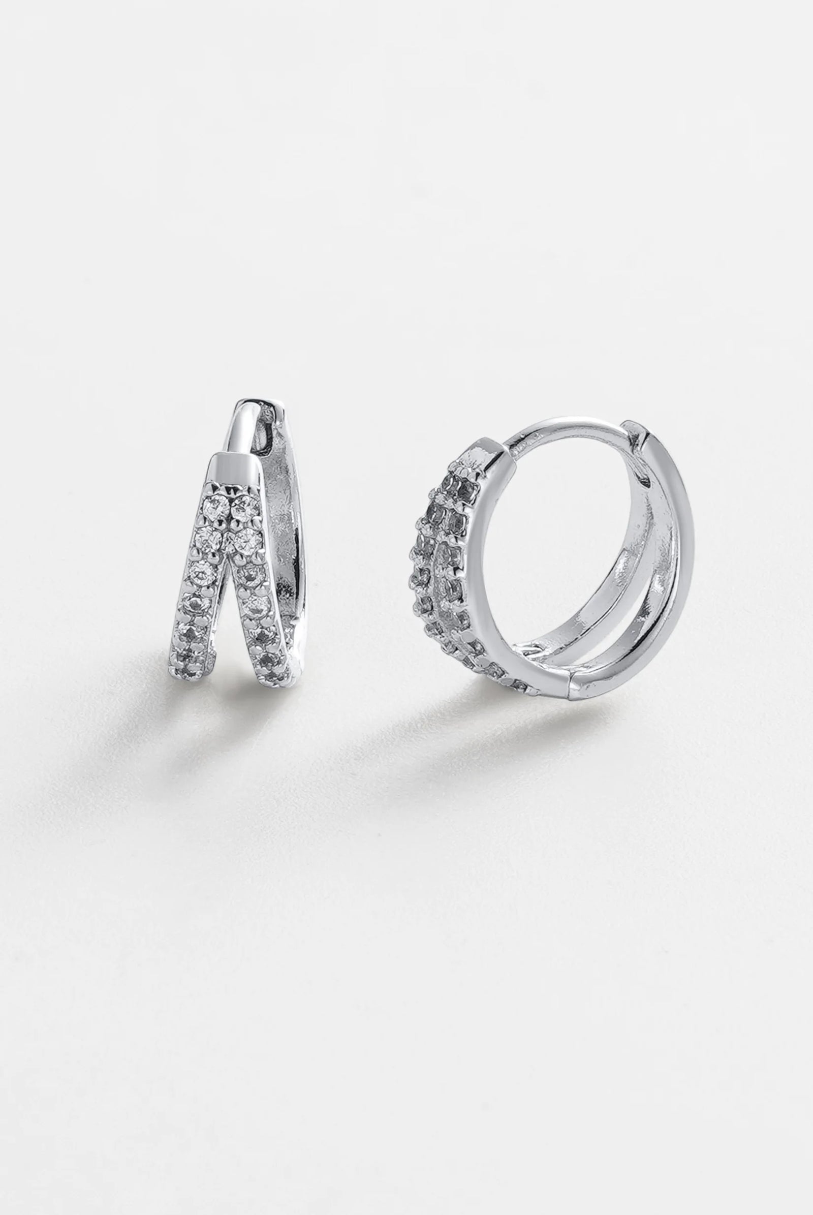 ZAFINO 7856 Celia Huggie - Silver