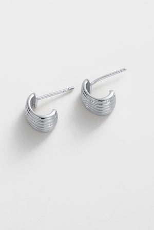 Zafino Sasha Hoop - Small - Silver