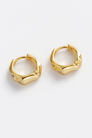 Zafino June Gold hoop earrings 7859