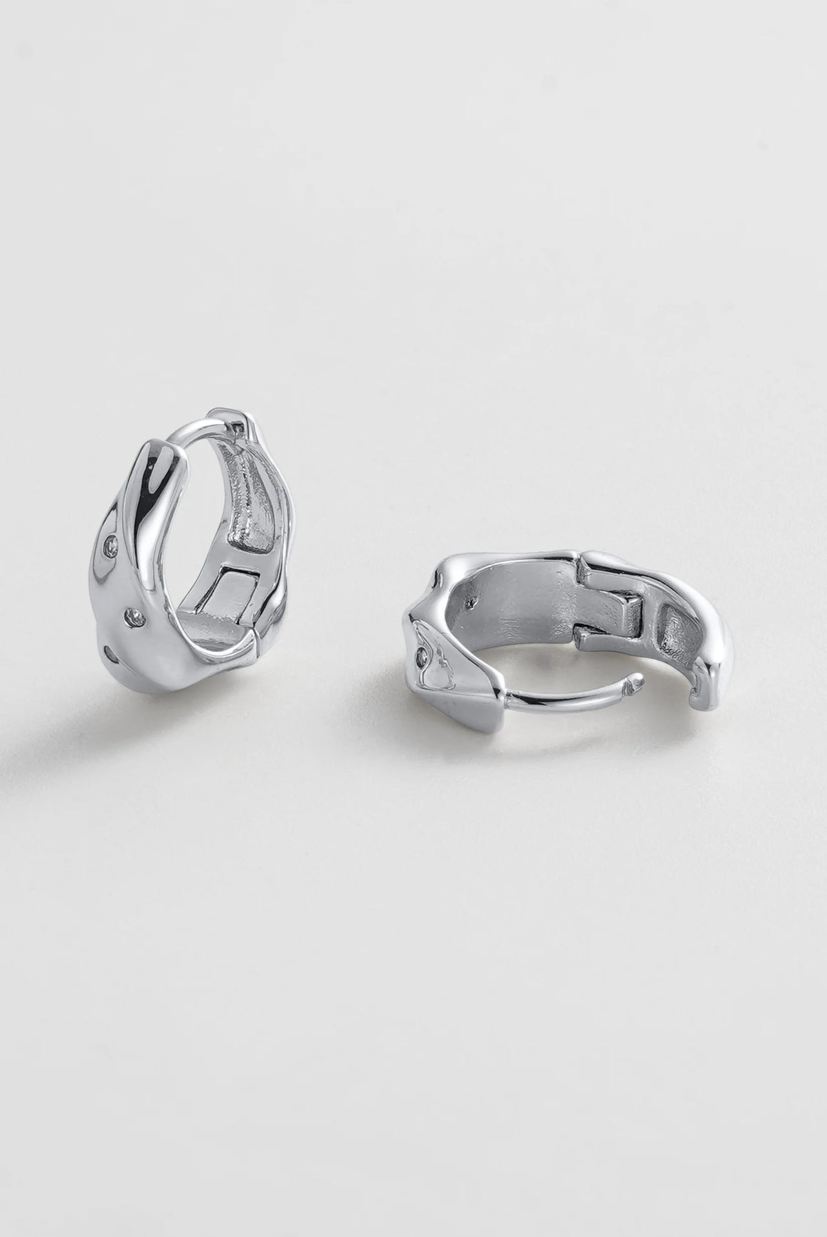 Zafino The June Hoop Silver earrings 7860