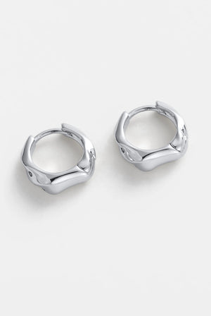 Zafino The June Hoop Silver earrings 7860