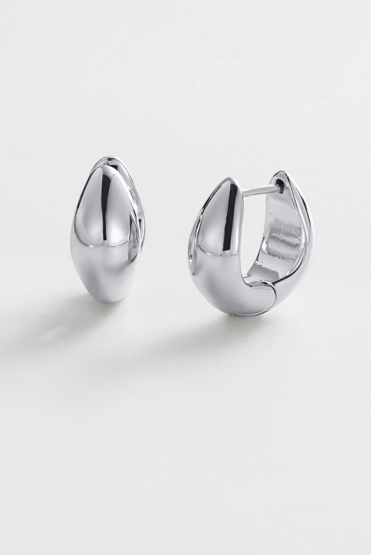 ZAFINO 7864 Margot silver hoop earrings