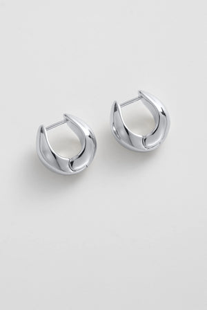ZAFINO 7864 Margot silver hoop earrings
