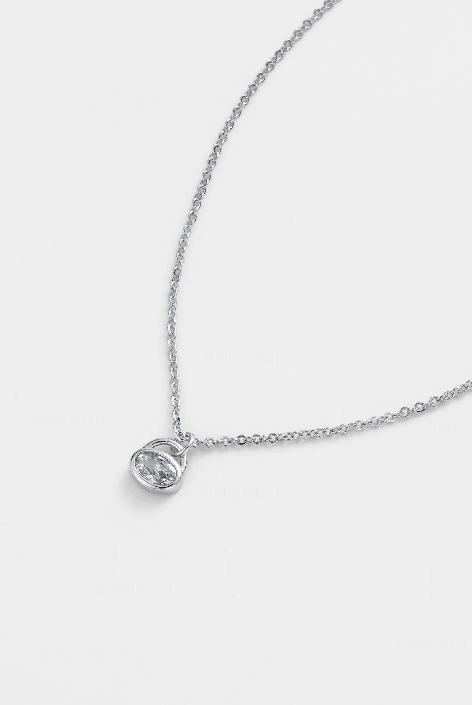 Lara Necklace - Silver