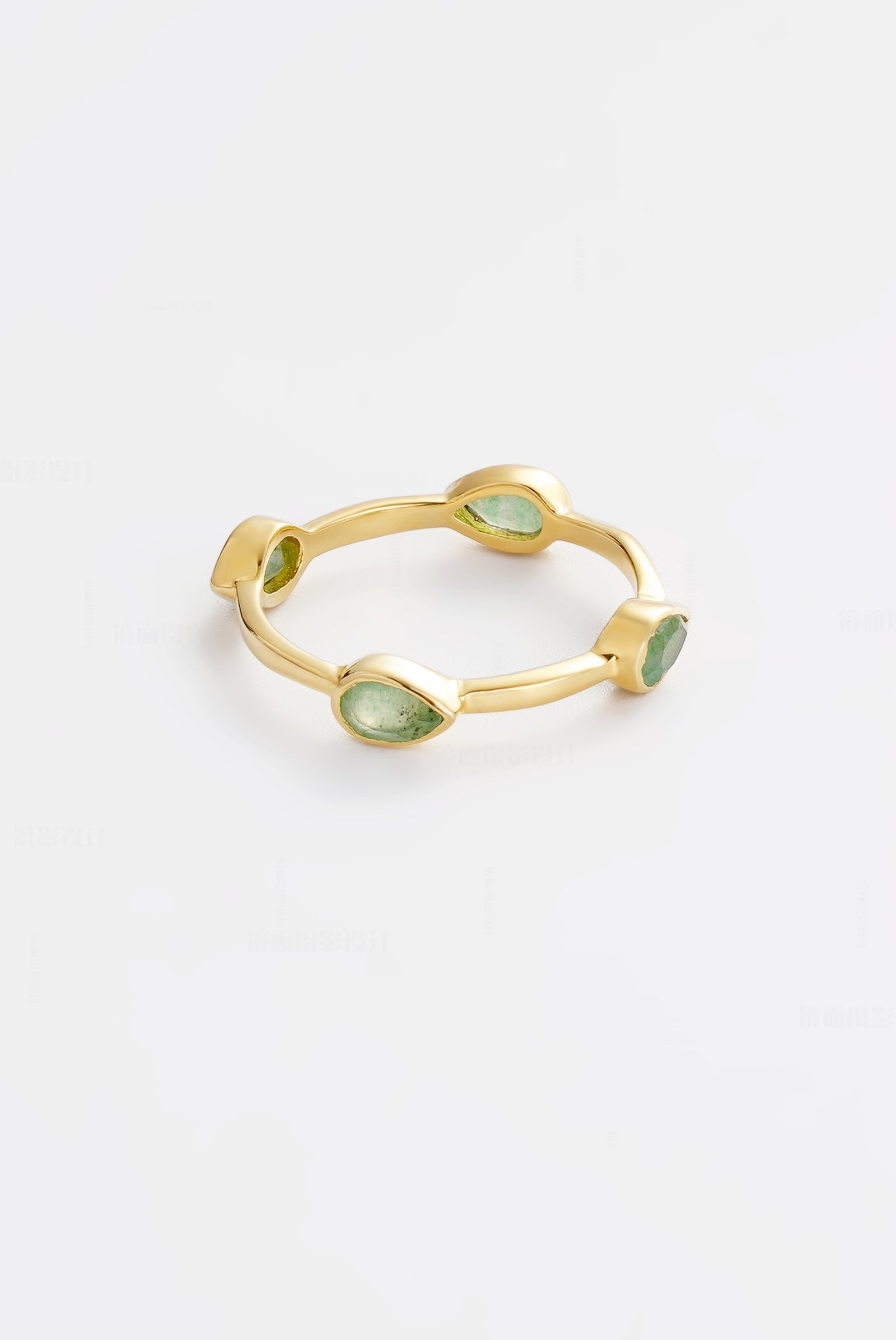 Ellie Ring - Green Aventurine