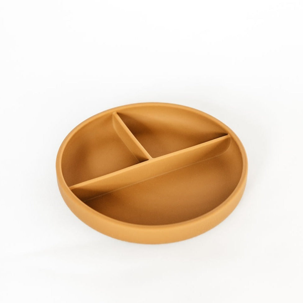 Classical Child Silicone Plate - Ochre