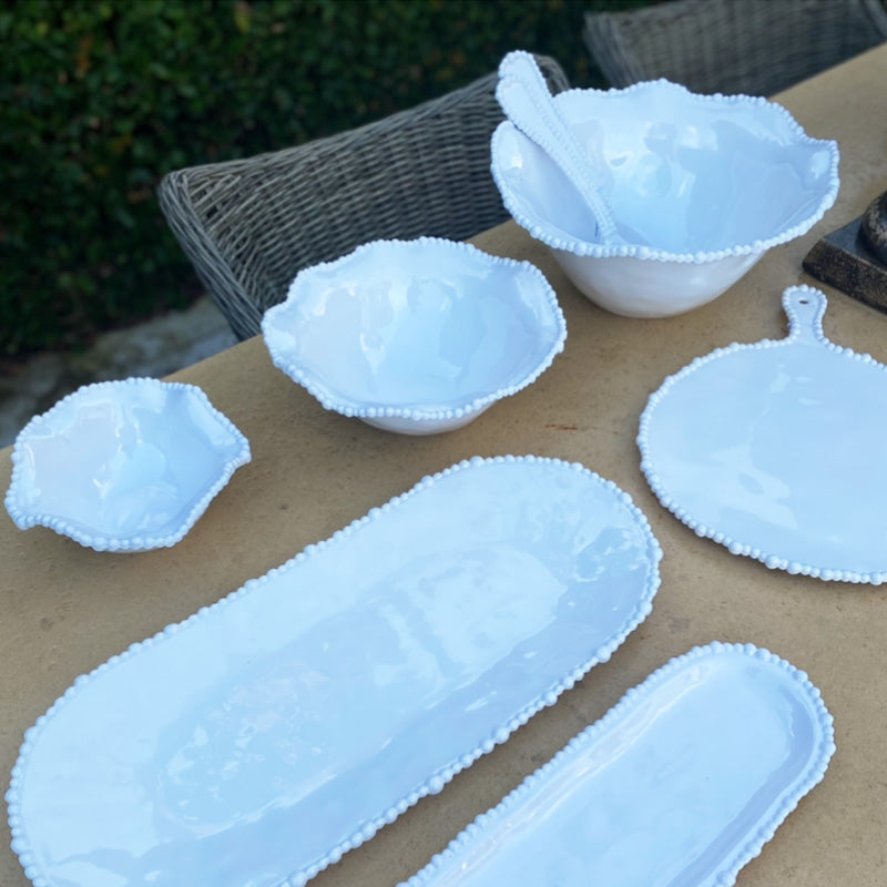 Melamine Pearl Platter 53cm - Le Forge