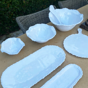 Melamine Pearl Platter 53cm - Le Forge