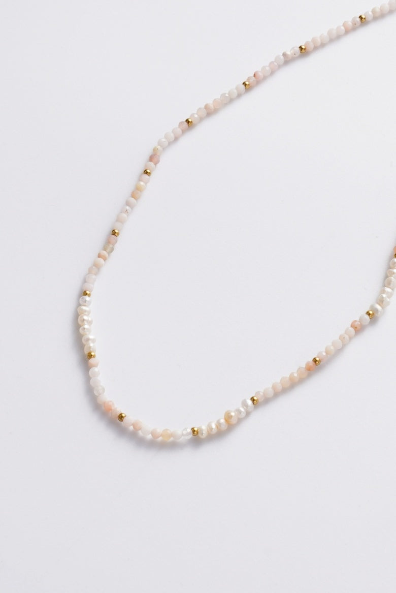 ZAFINO 8088 Leah Necklace - Pasel Pink