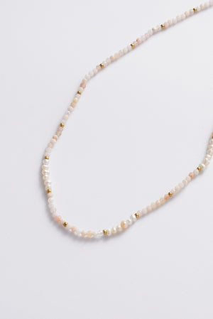 ZAFINO 8088 Leah Necklace - Pasel Pink