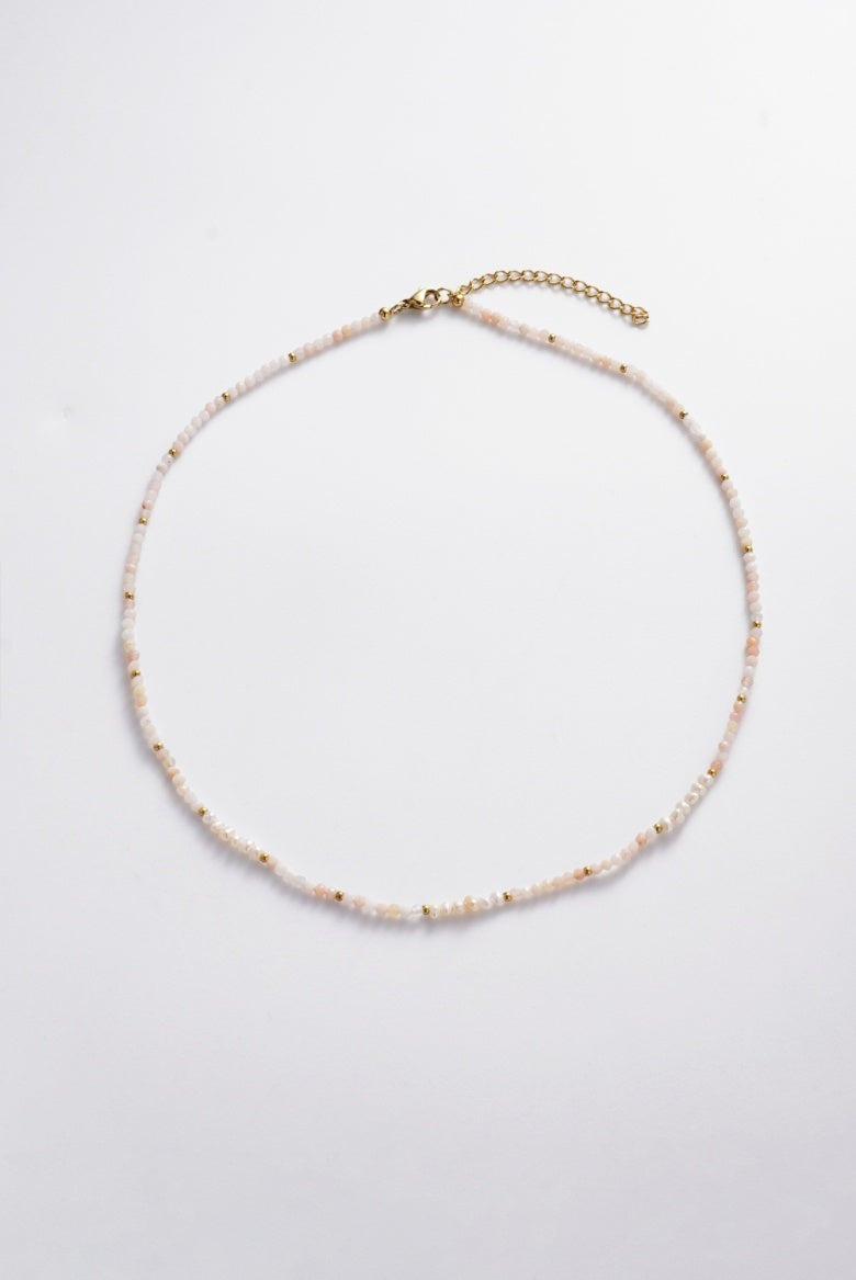 ZAFINO 8088 Leah Necklace - Pasel Pink