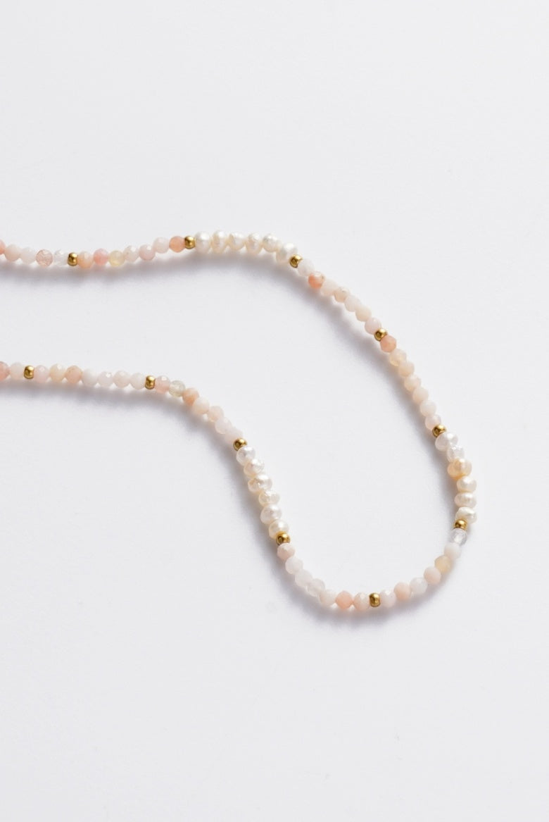 ZAFINO 8088 Leah Necklace - Pasel Pink