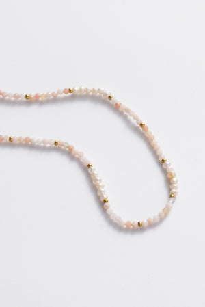ZAFINO 8088 Leah Necklace - Pasel Pink