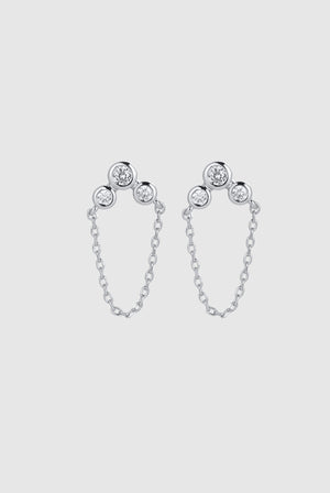 Tia Stud - Silver