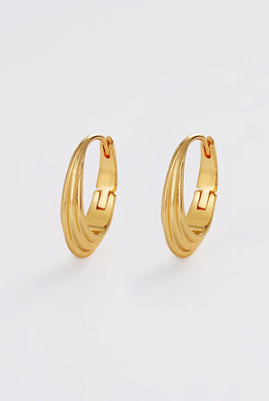 Marley Hoop - Medium - Gold
