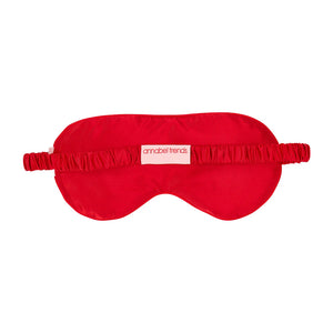 Annabel Trends Velvet Eye Mask - Cosy Luxe - Cherry