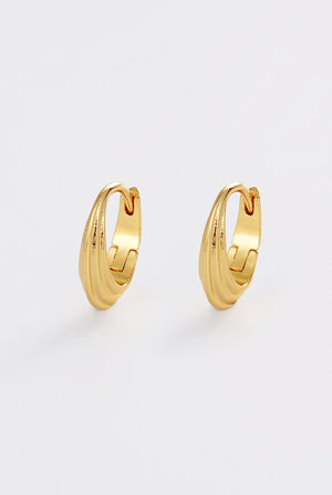 Marley Hoop - Small - Gold