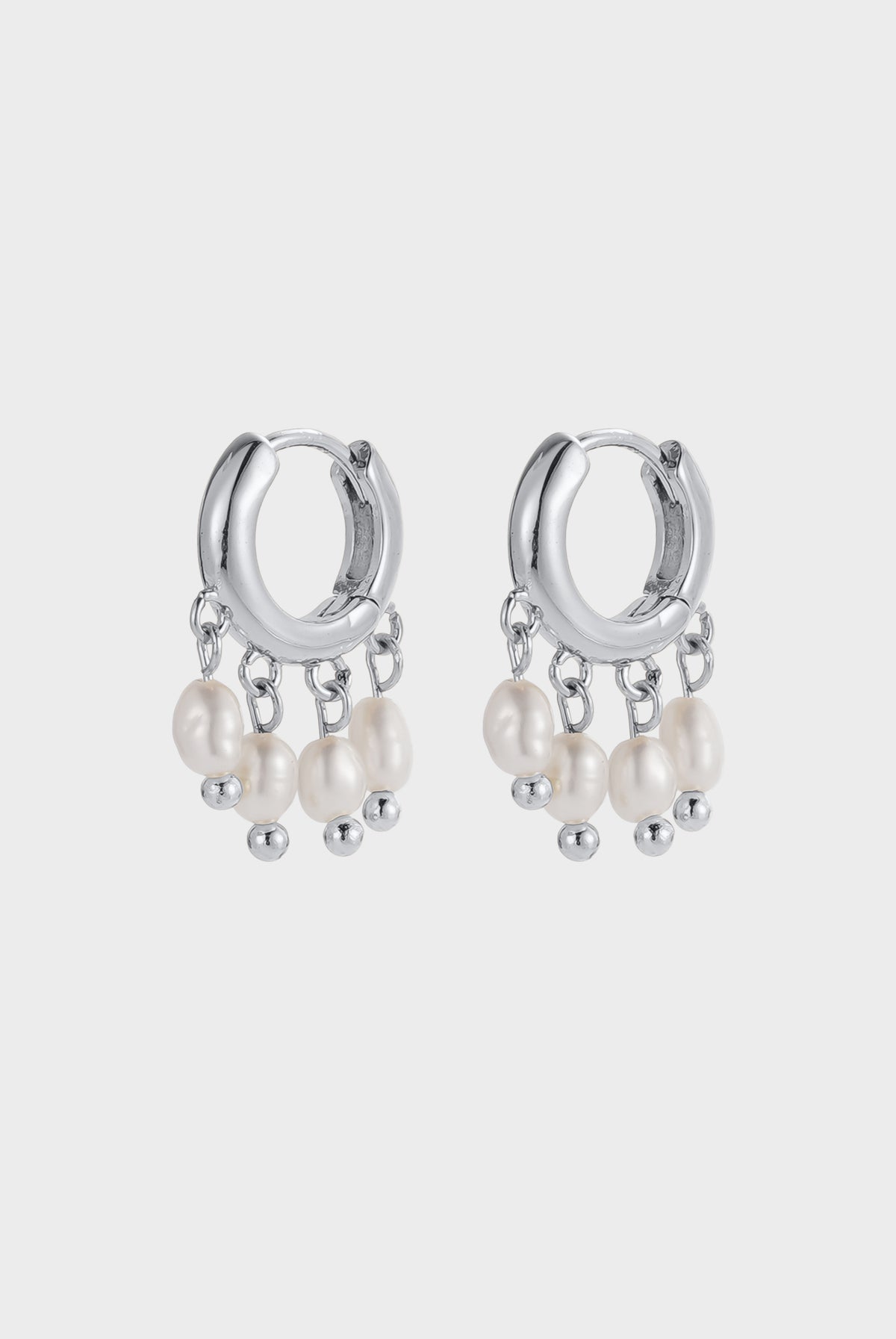 ZAFINO 8182 Annika Hoop - Silver