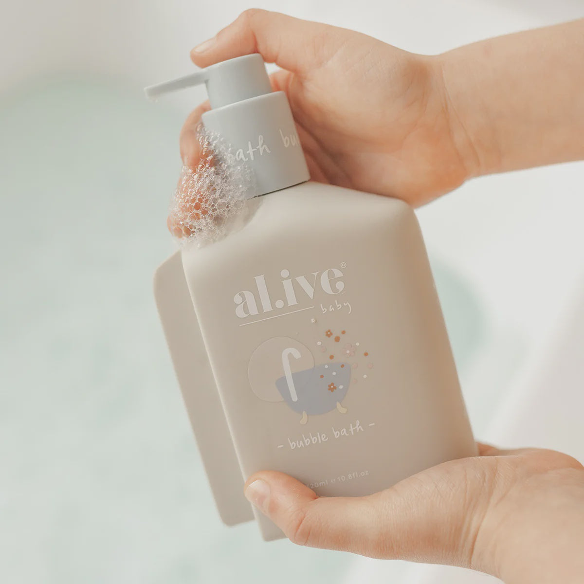 al.ive Body Baby Bubble Bath - Apple Blossom