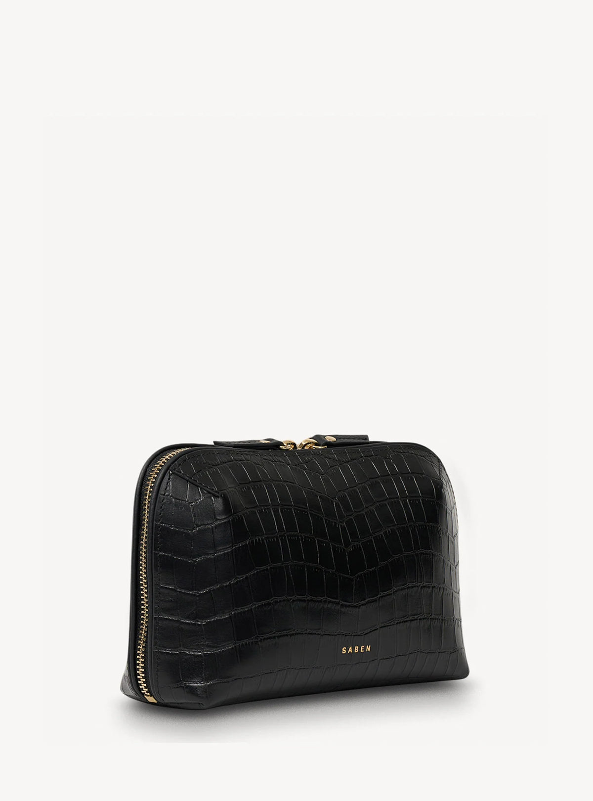 SABEN Tate Tech Pouch - Black Croc