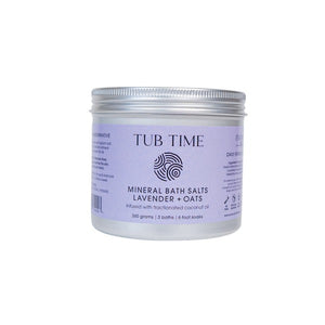 Tub Time Mineral Salts 360g Tin