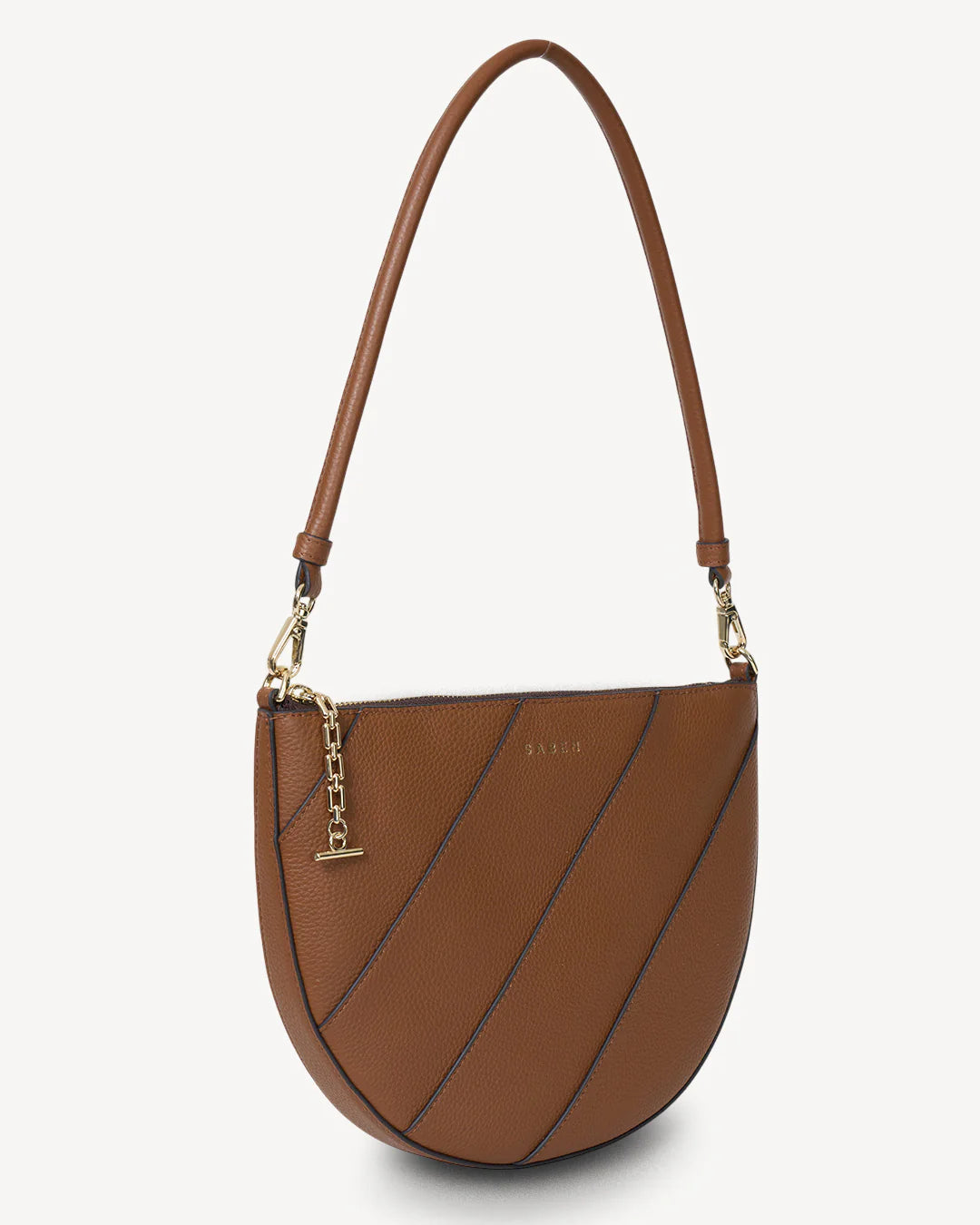 Saben Gani Shoulder Bag Tan Bias