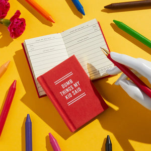 Brass Monkey Dumb Things My Kid Said Tiny Diary