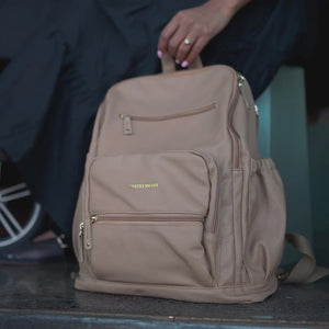 Pretty Brave Chloe Backpack Natural Pebble