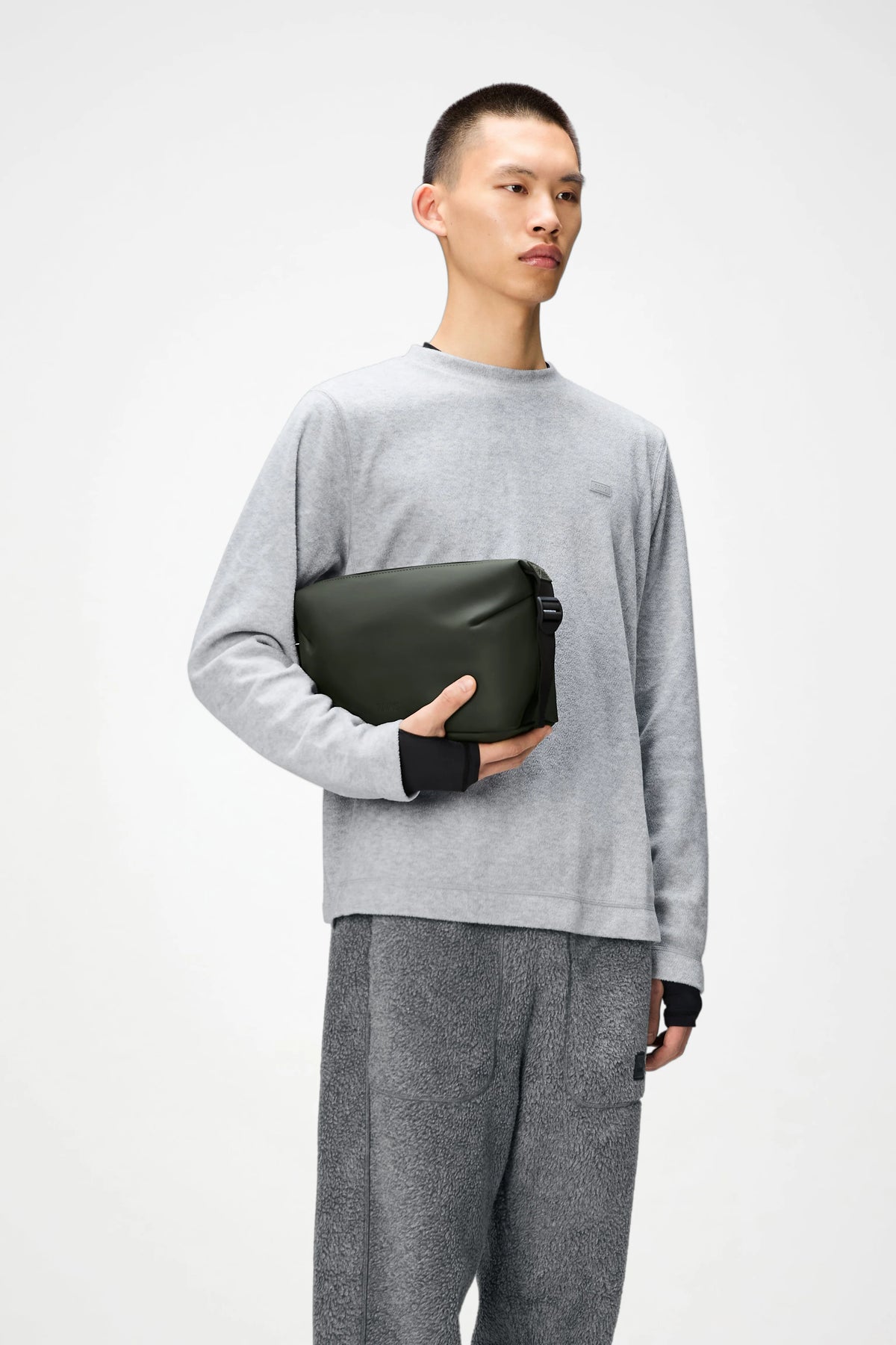 RAINS Hilo Wash Bag - Green