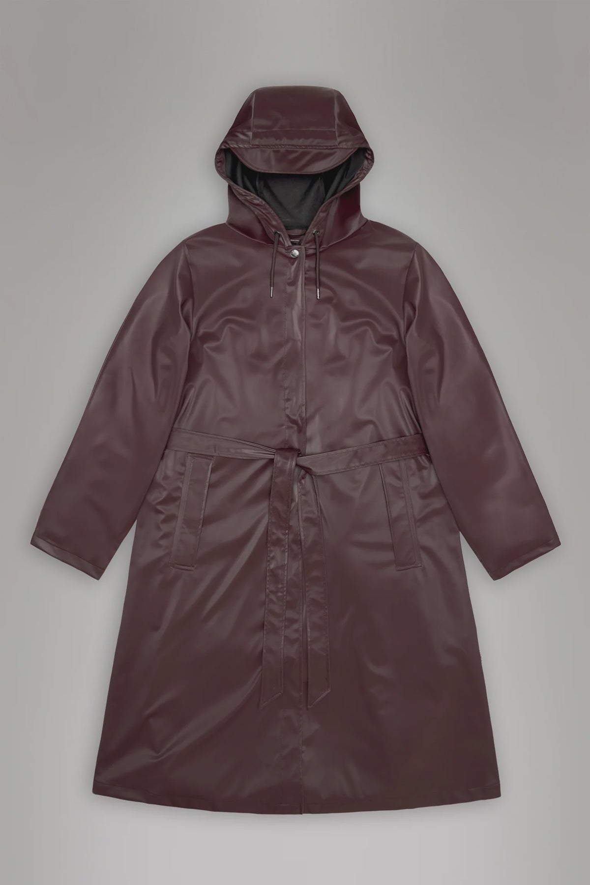 Rains Waterproof Coat A-Line Longer W Jacket W3 - Depth