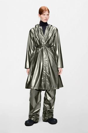 RAINS A-Line Longer W Jacket W3 - Raven