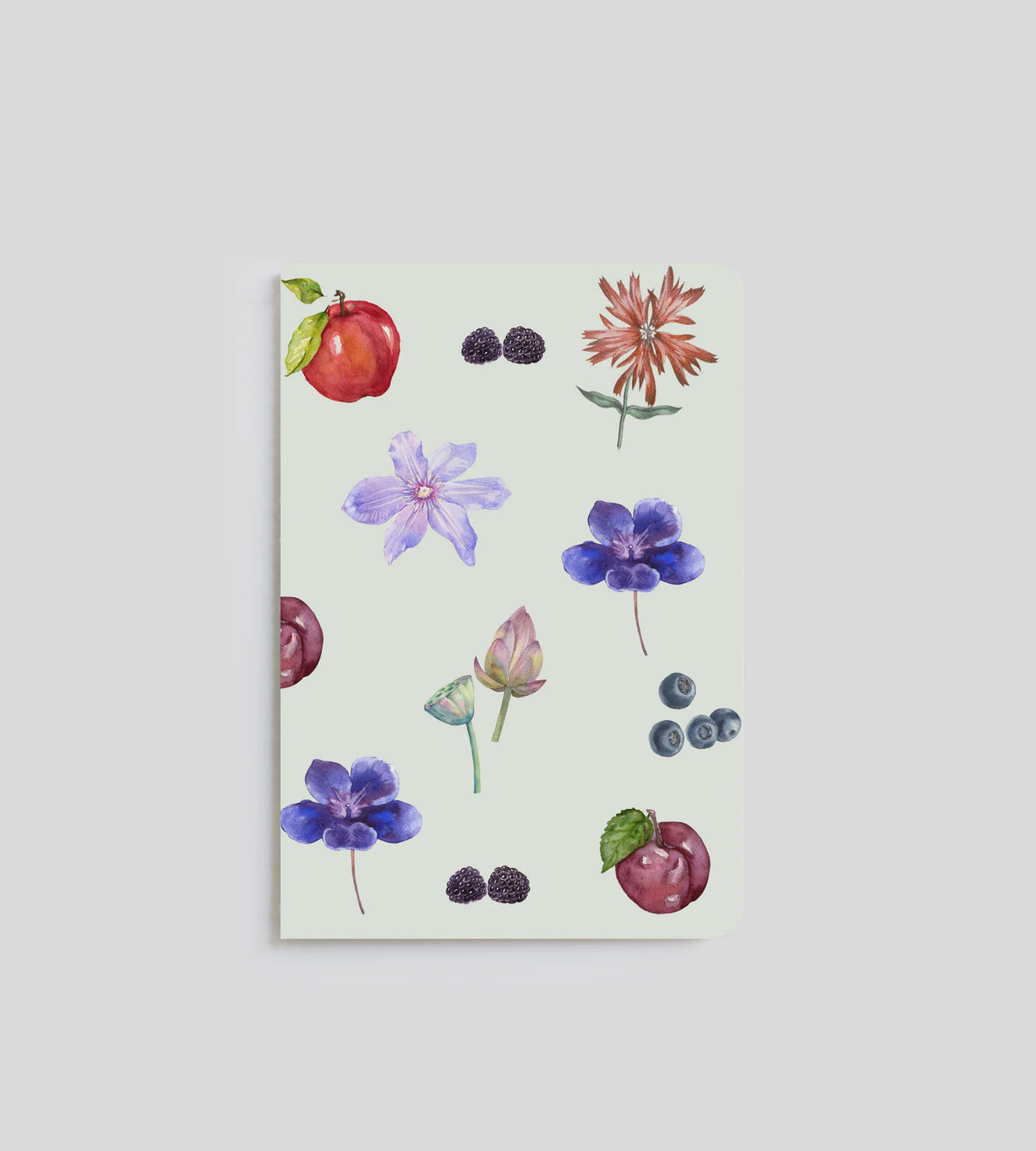 A5 Notebook - Flower Fruit Arrangement
