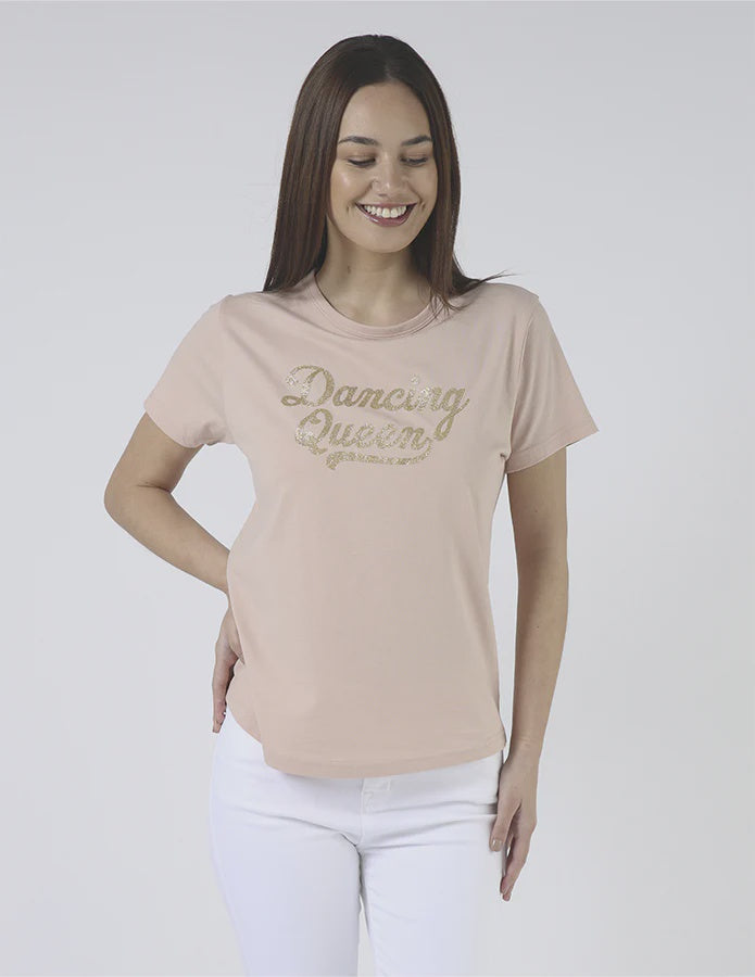 Stella Gemma Ace Tee Rose Dancing Queen Pink T-shirt
