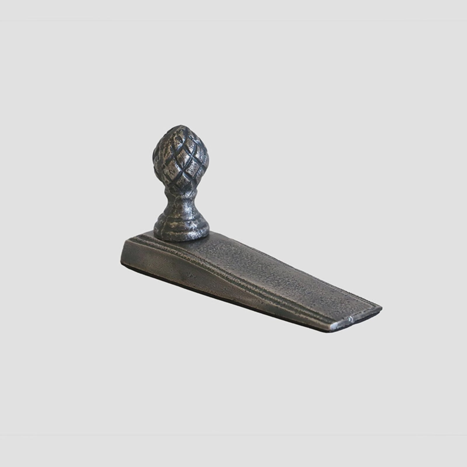 CC Interiors Acorn Door Stopper in Pewter Finish Decorative metal door stopper 