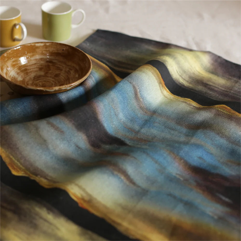 ALI DAVIES TEA TOWEL - COOK STRAIGHT TE MOANA-O-RUAKAWA