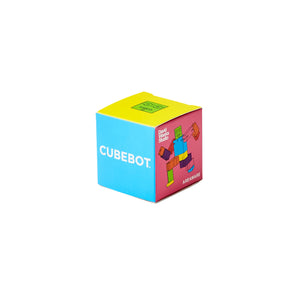 AREWARE Cubebot Micro Multi Colorful toy robot made of interlocking blocks