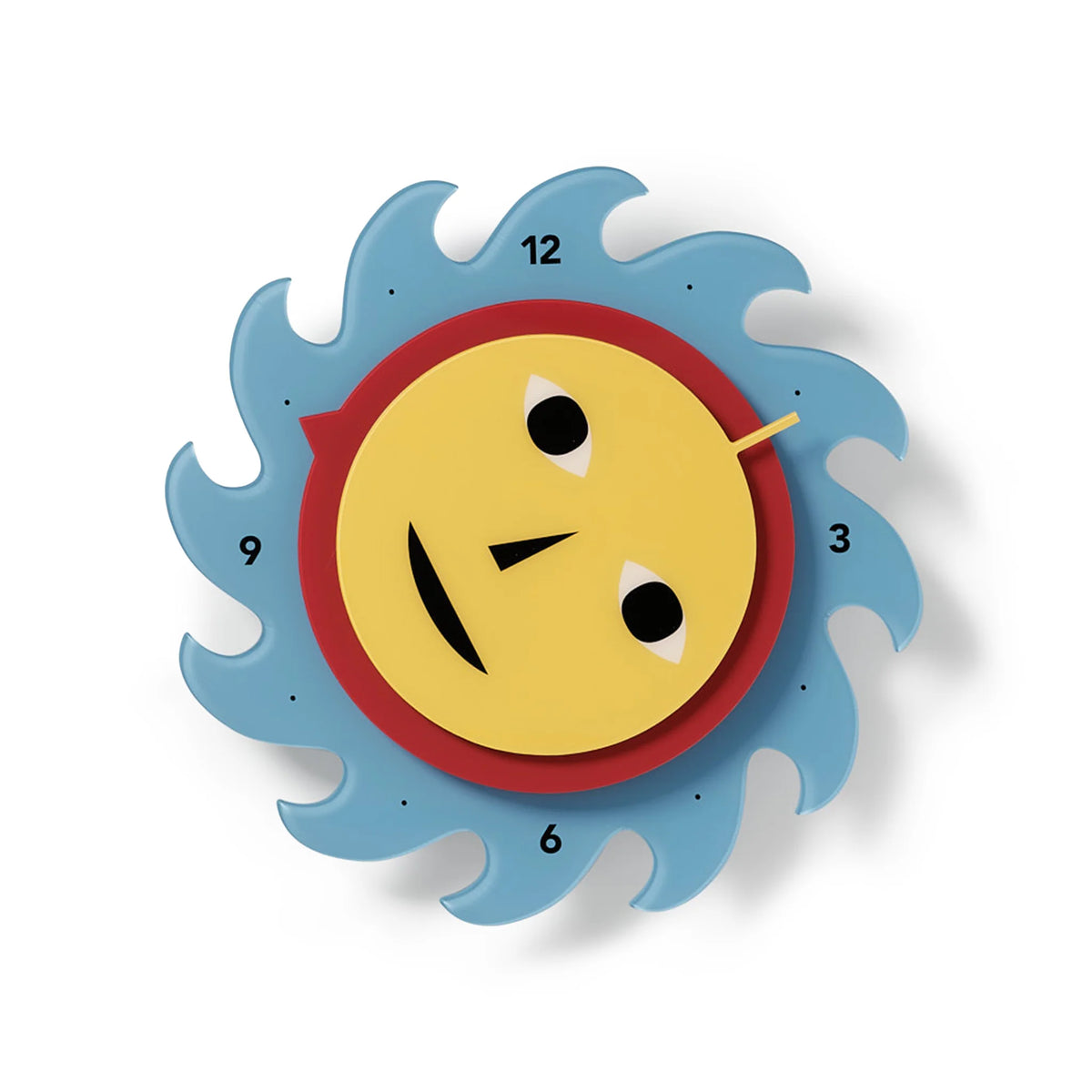 Areaware Dusen Dusen Everybody Clock Blue