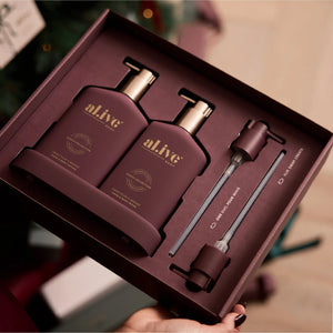 al.ive body Transformative Wash & Lotion Duo SWEET PLUM & BERRIES