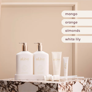 alive Body The Icon Set - MANGO & LYCHEE White