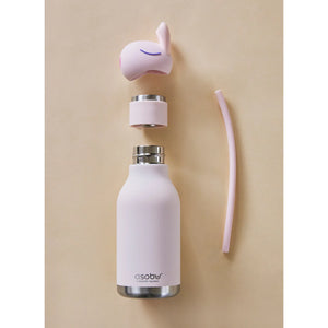 ASOBU Bestie Kids Water Bottle 460ml Bunny Pink
