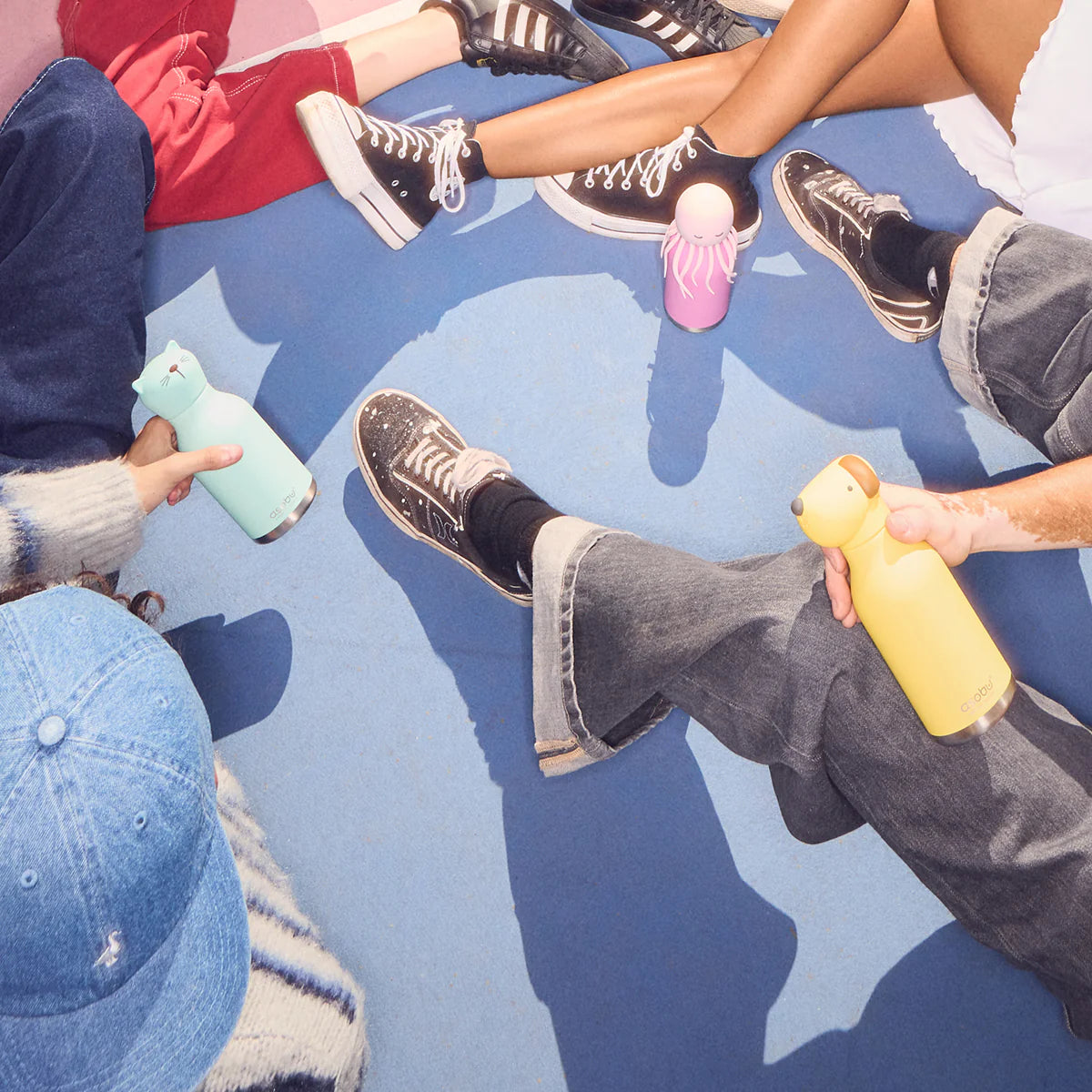 ASOBU Bestie Kids Water Bottle 460ml Dog Animal