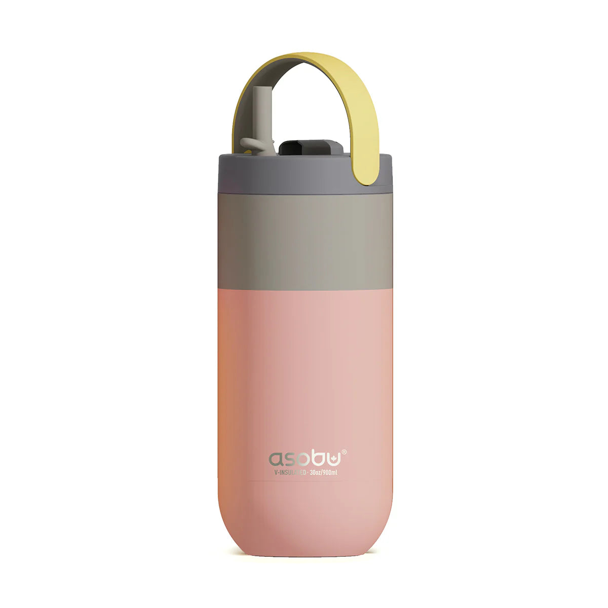 ASOBU Orbit Bottle 900ml Pastel Peach
